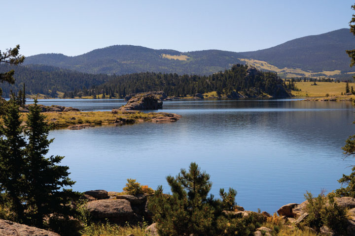 Eleven Mile Reservoir, Colorado.