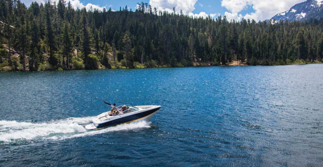 Lakes for Boating in California.