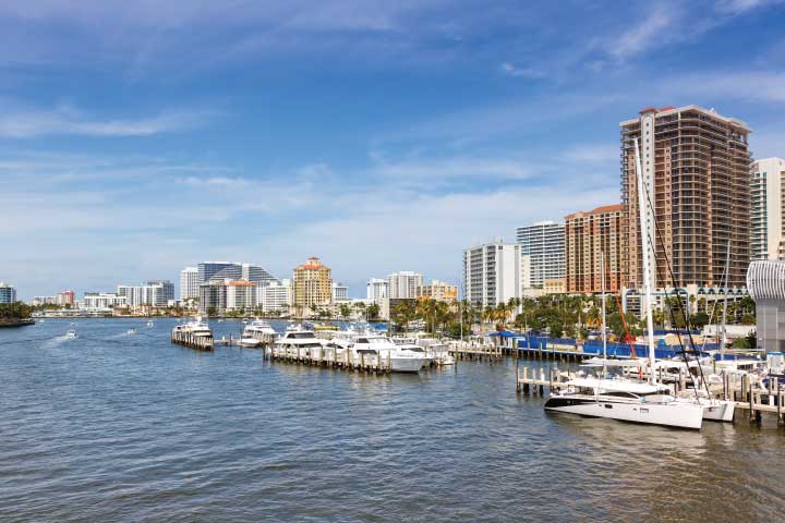 Las Olas Marina, Fort Lauderdale.