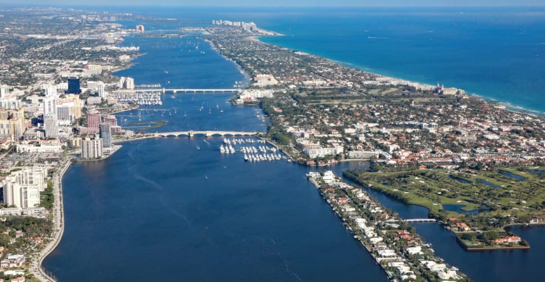 Marinas in West Palm Beach.