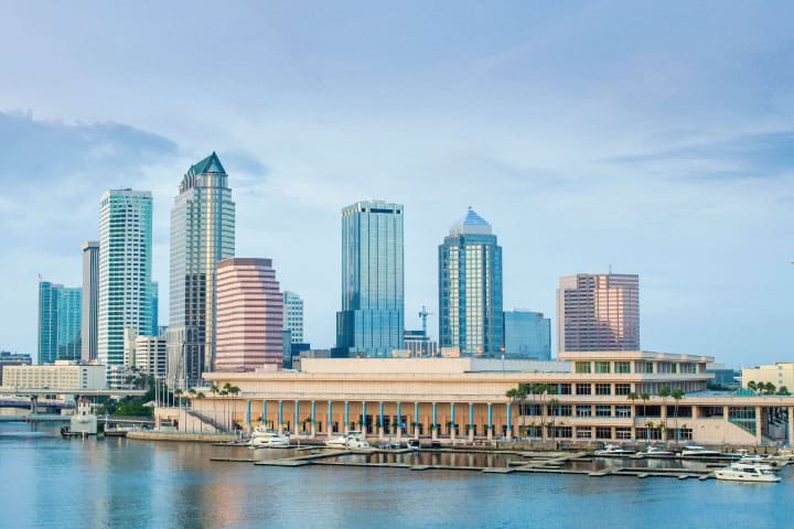 Tampa Convention Center Marina.