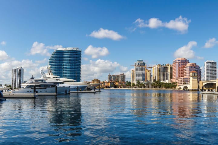 Town of Palm Beach Marina, West Palm Beach.