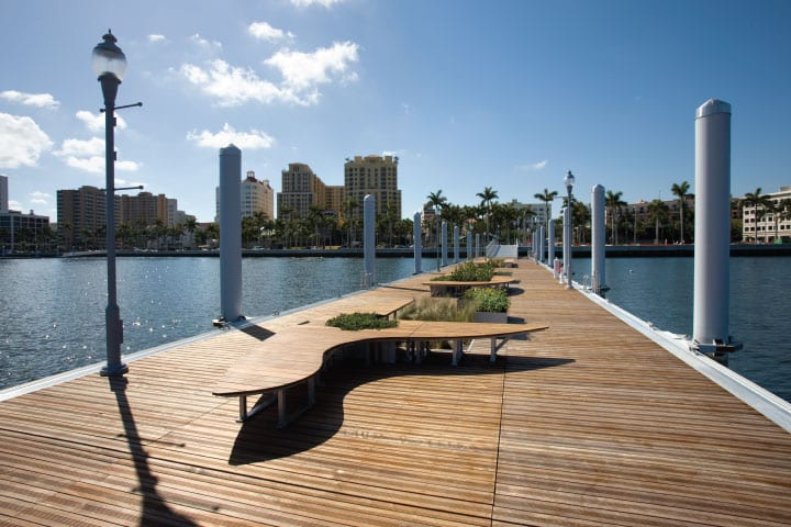 West Palm Beach Public Dock.