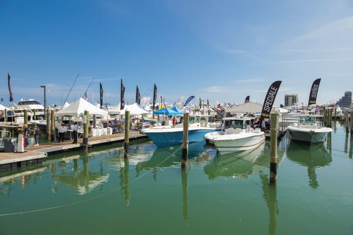 Miami International Boat Show.