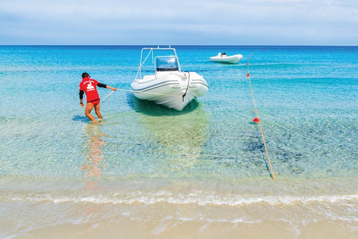 Beaching a Boat.