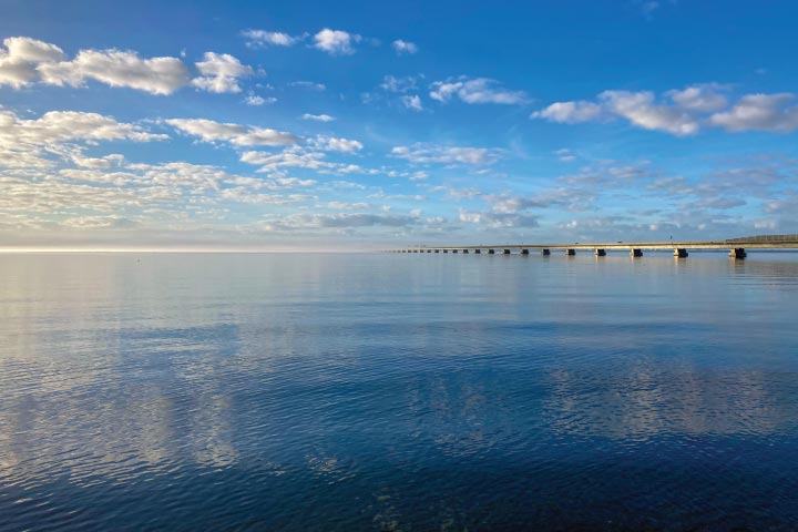 Choctawhatchee Bay, Destin, Florida.