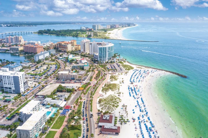 Clearwater Beach, Florida.