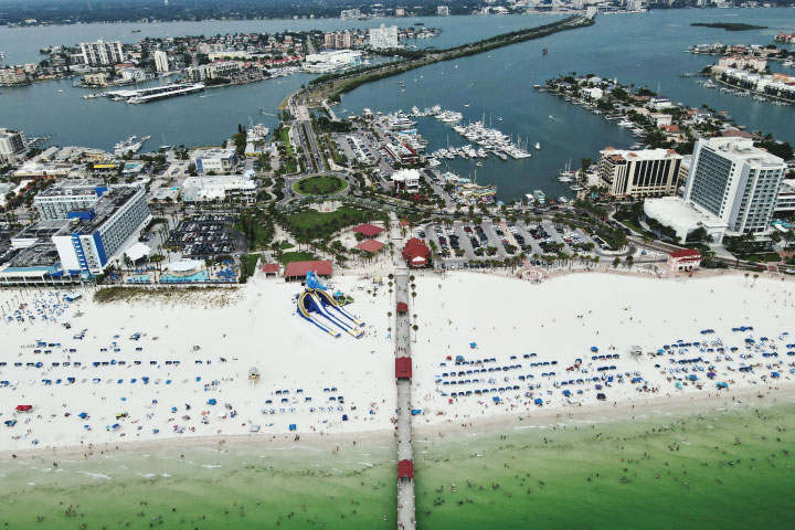 Clearwater Beach Marina.