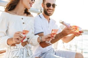 Date Night on a Boat.