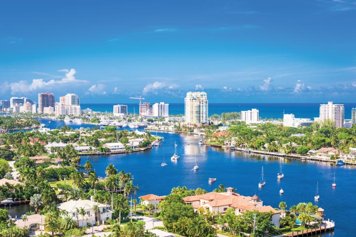 Downtown Fort Lauderdale.