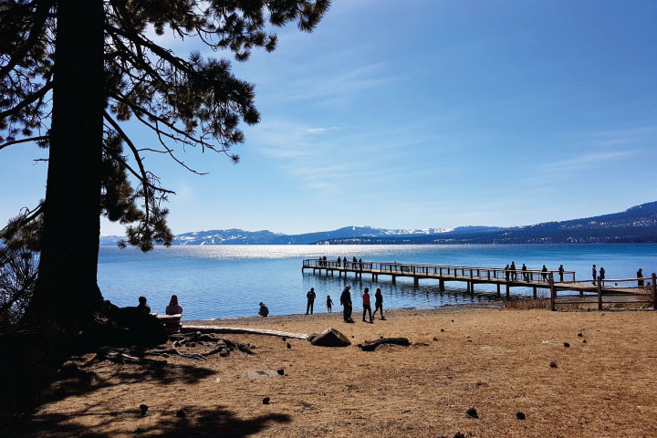 Kings Beach, Lake Tahoe.