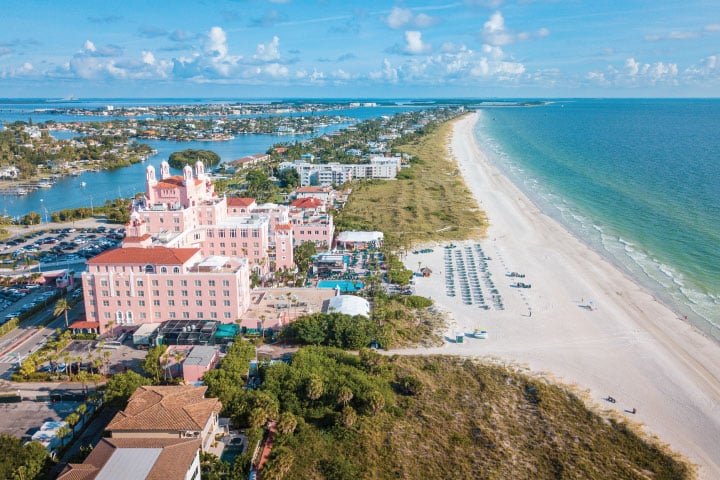 Saint Petersburg Beach, Florida.