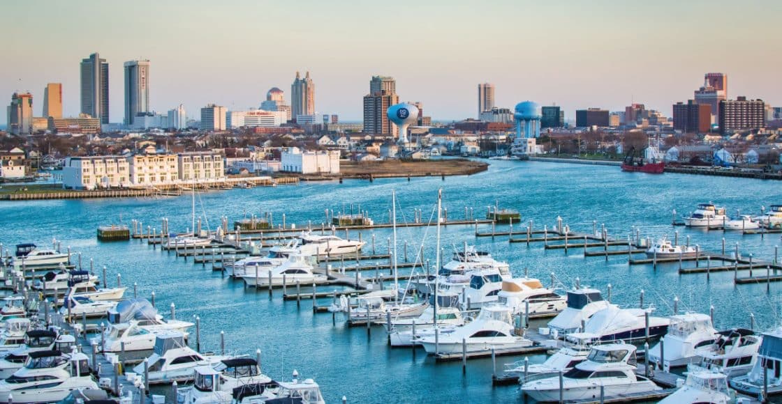 Boating in New Jersey.