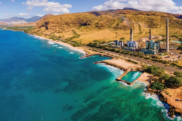 Electric Beach, O'ahu, Hawaii.