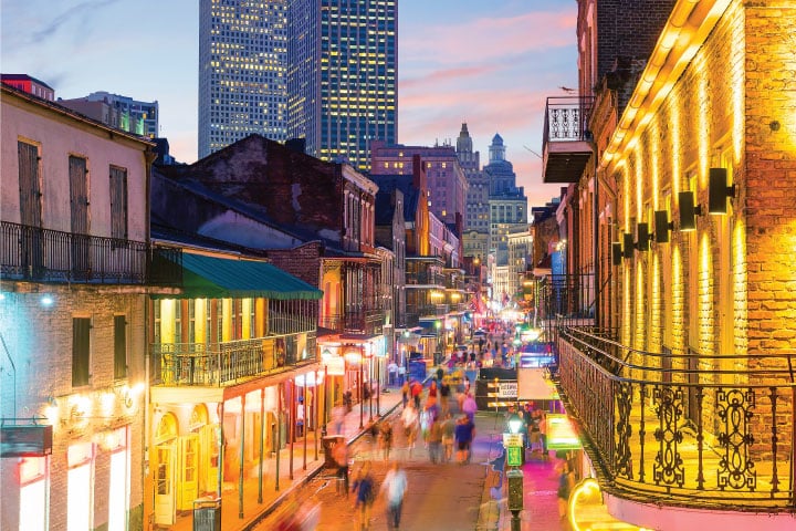 French Quarter, New Orleans.