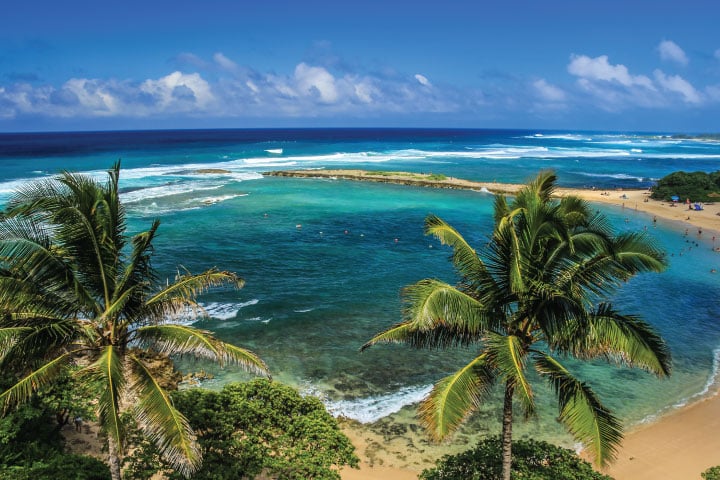 Kuilima Cove, O'ahu, Hawaii.