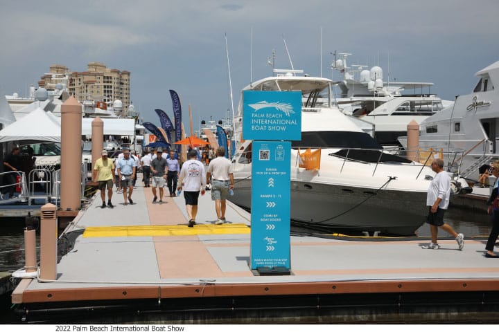 Palm Beach Boat Show.