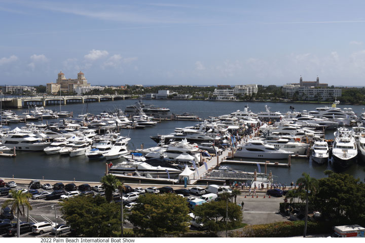 Palm Beach Boat Show.