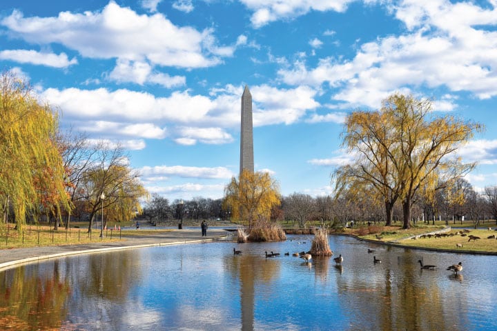 Constitution Gardens Pond, Washington, D.C.