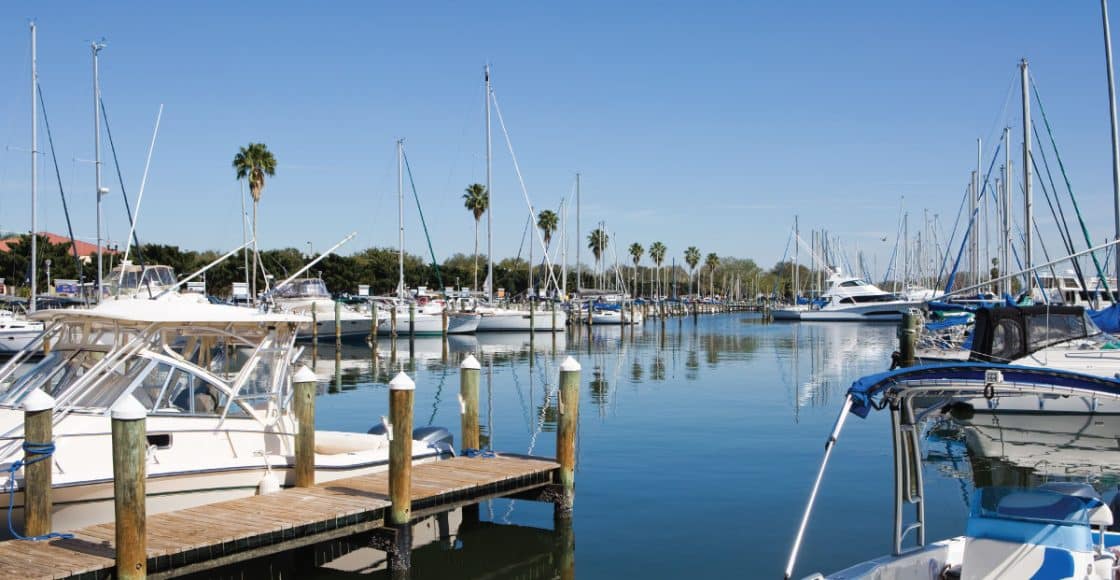 St. Petersburg, Florida Marinas.