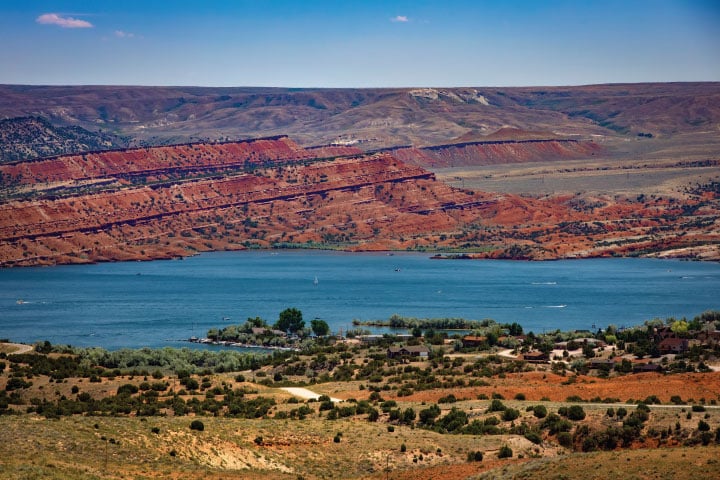 Alcova Reservoir, Wyoming.