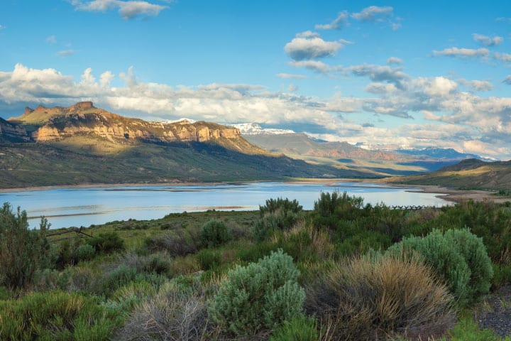 Buffalo Bill Reservoir, Wyoming.