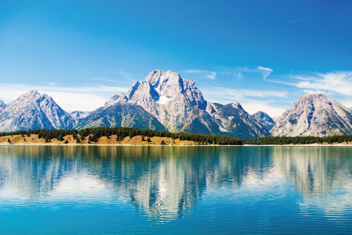 Jackson Lake, Wyoming.