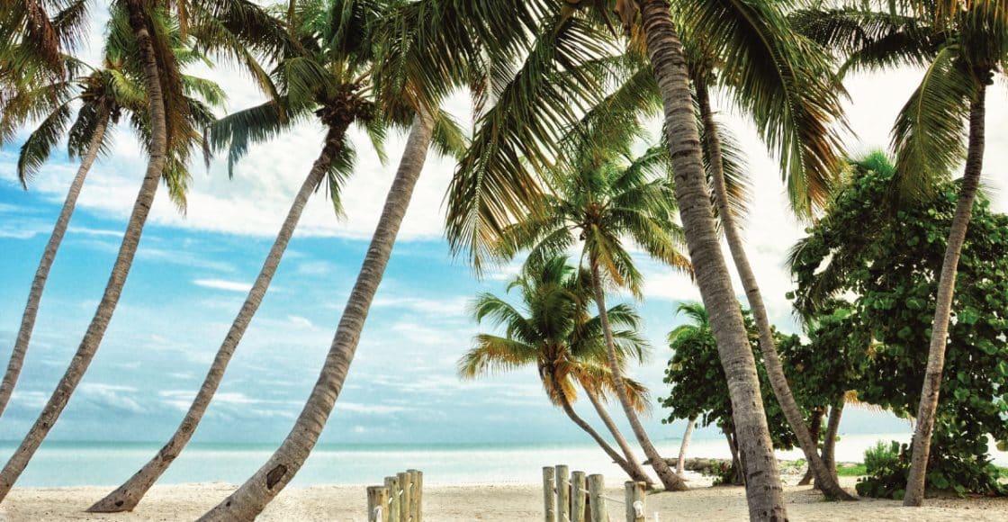 Beaches in the Florida Keys.