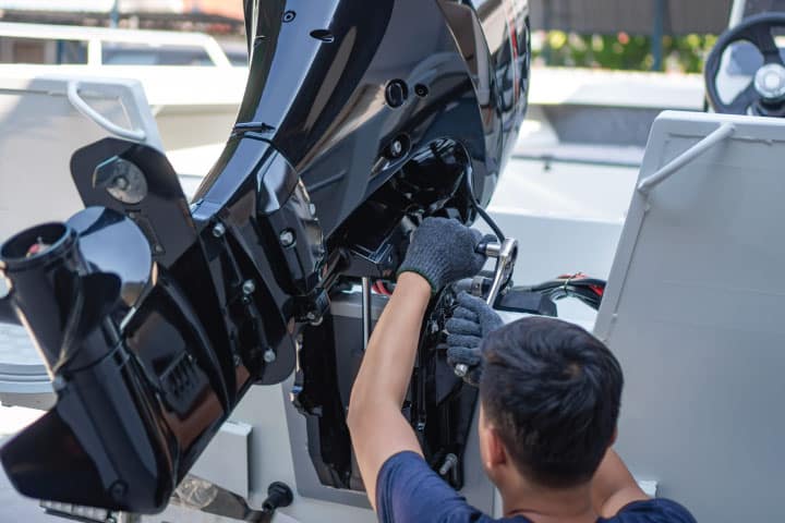 Boat Maintenance.