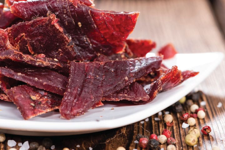 Jerky.