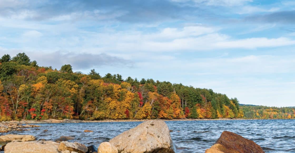 Lakes in Massachusetts for Boating.