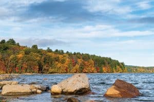 Lakes in Massachusetts for Boating.