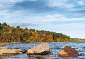 Lakes in Massachusetts for Boating.