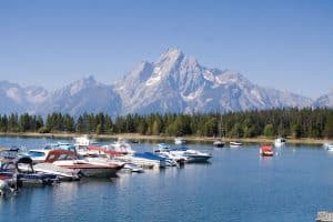 Lakes in Wyoming for Boating.