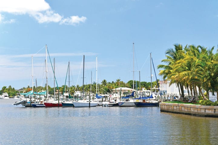 Port St. Lucie Marina.