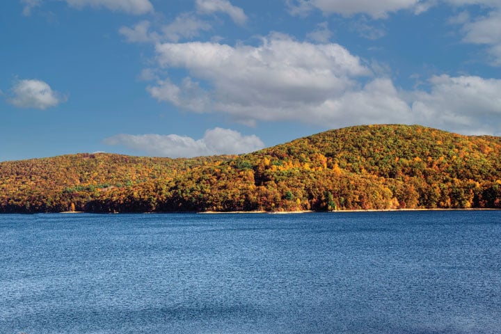 Quabbin Reservoir, Massachusetts.