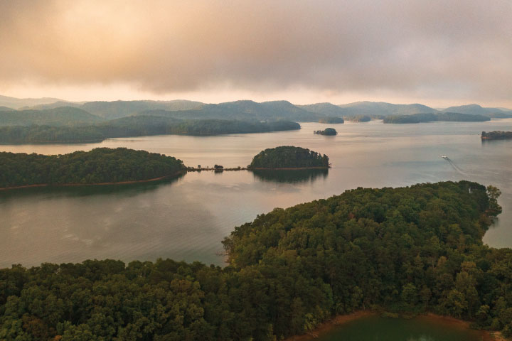 Cherokee Lake, Tennessee.