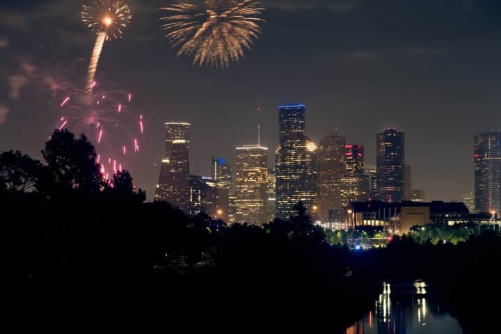 houston 4th of july on the water