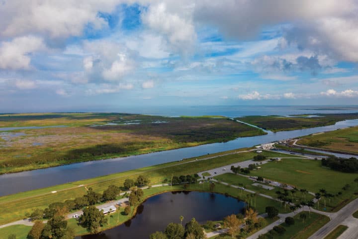 Lake Okeechobee.