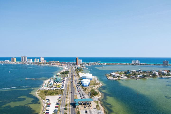 Pensacola Beach.