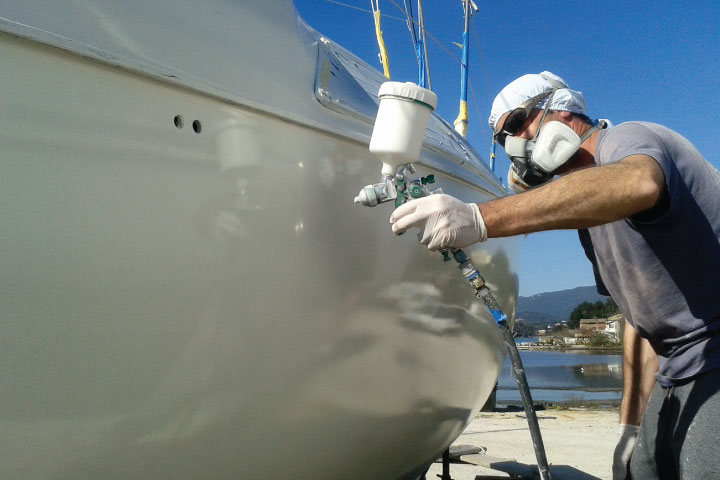 Boat painting.