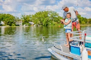 pontoon fishing boats