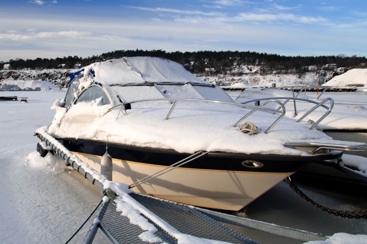 Winter storms and boating