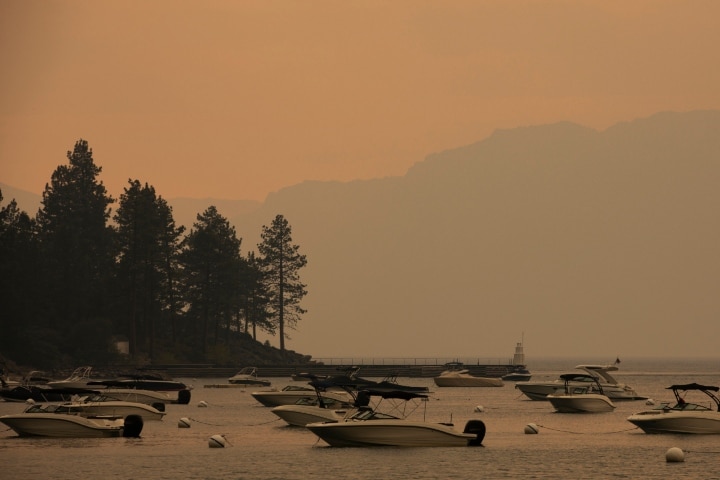 boating wildfire