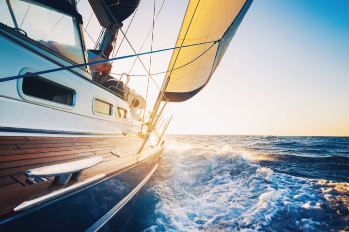 View from sailboat.