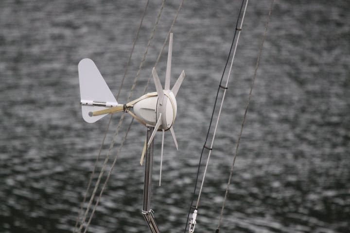 Wind indicator.