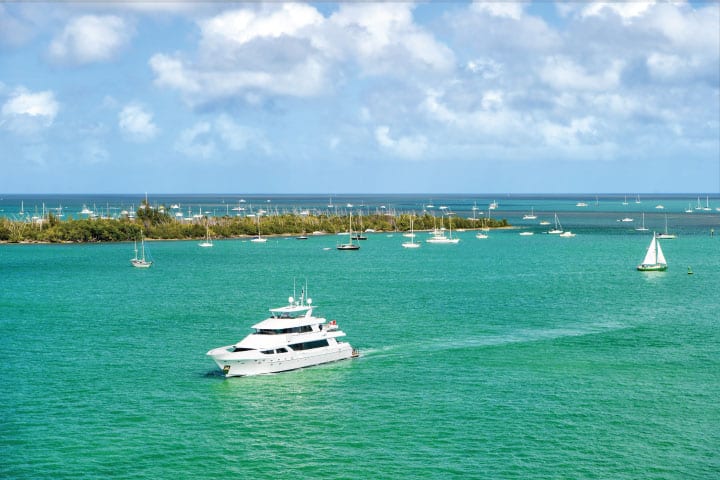 Key West, Florida boating.