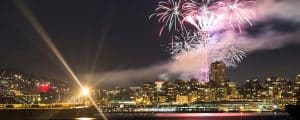 best places on the water to celebrate new years