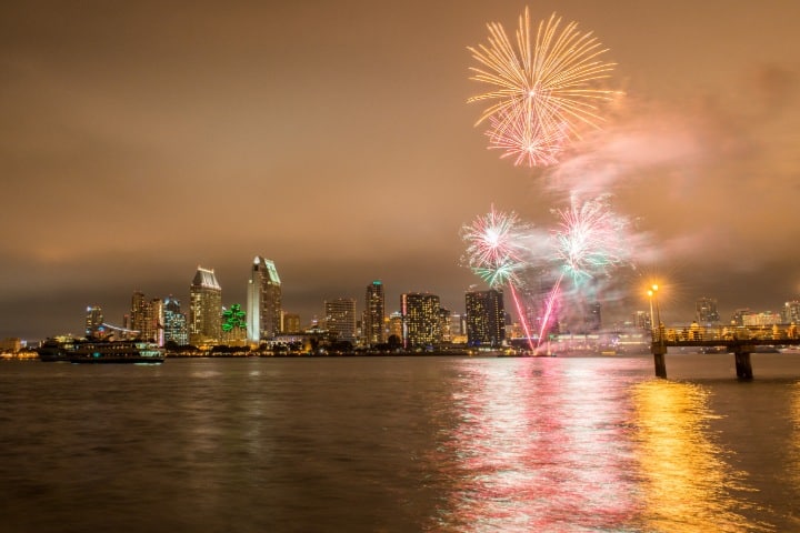 san diego fireworks