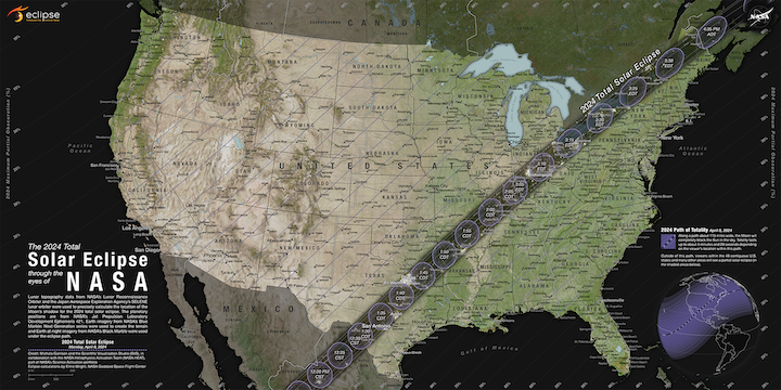 eclipse map path april 8